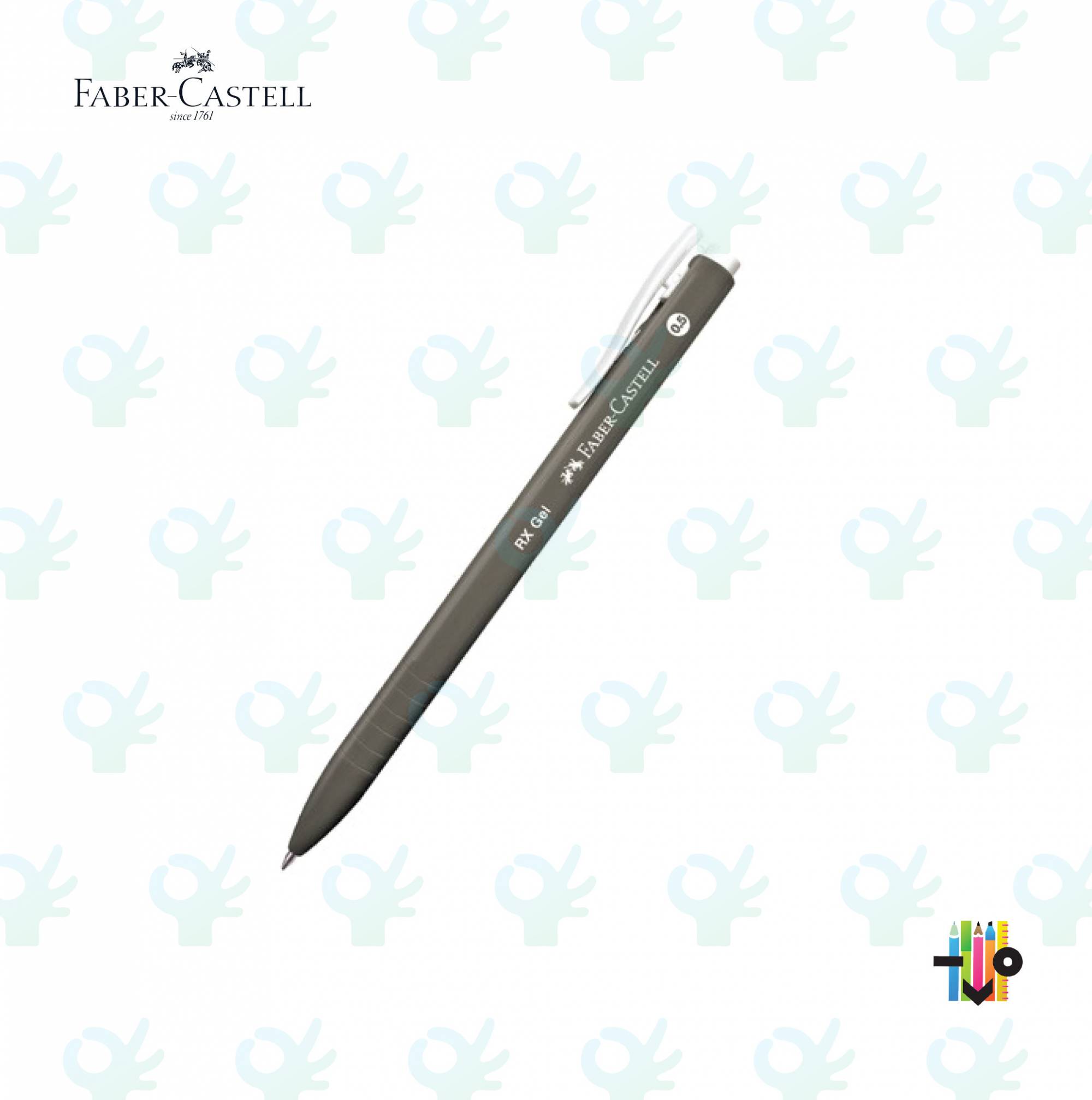 Ofiskita Faber Castell Gel Pen RX Gel 0.5mm Red / Blue / Black